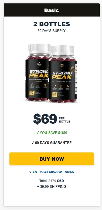 Strong Peak 1 bottle Price